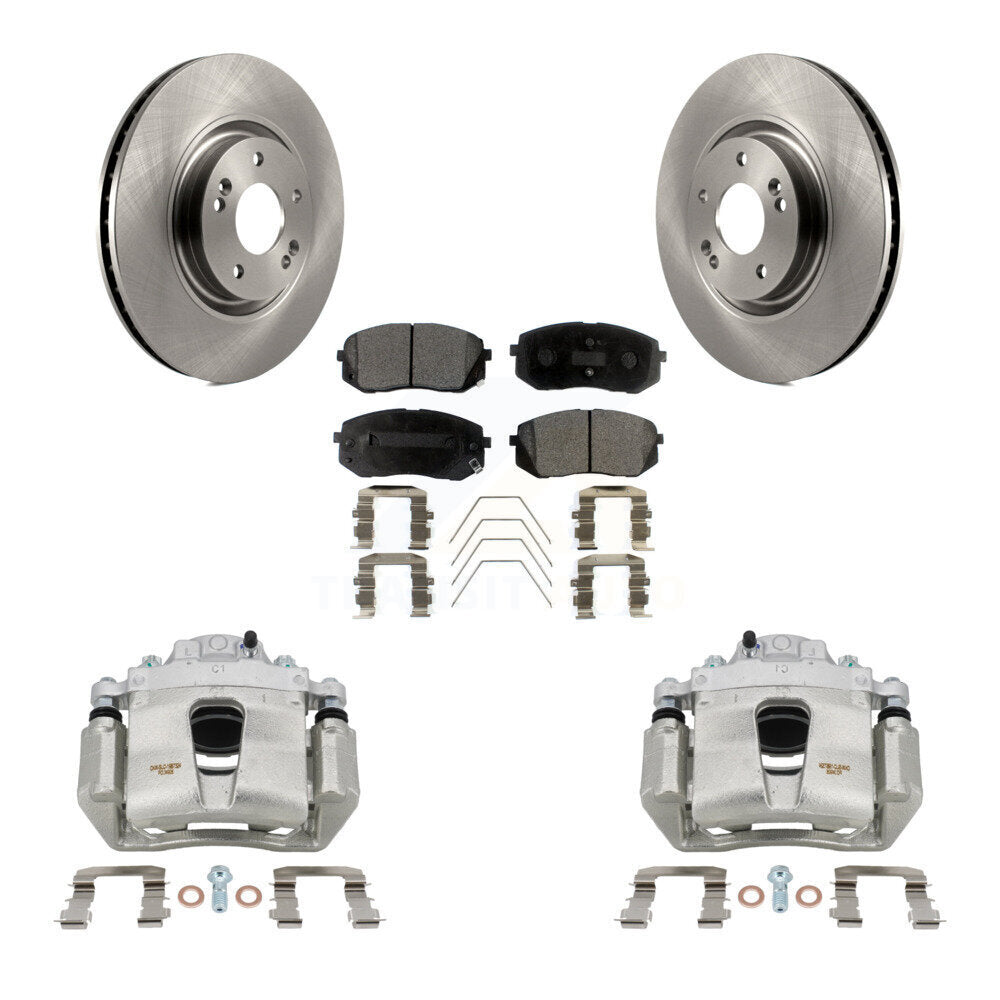 Transit Auto KC8-100379T Disc Brake Kit for 2016-2019 Kia Optima, Hyundai Sonata - Front product image