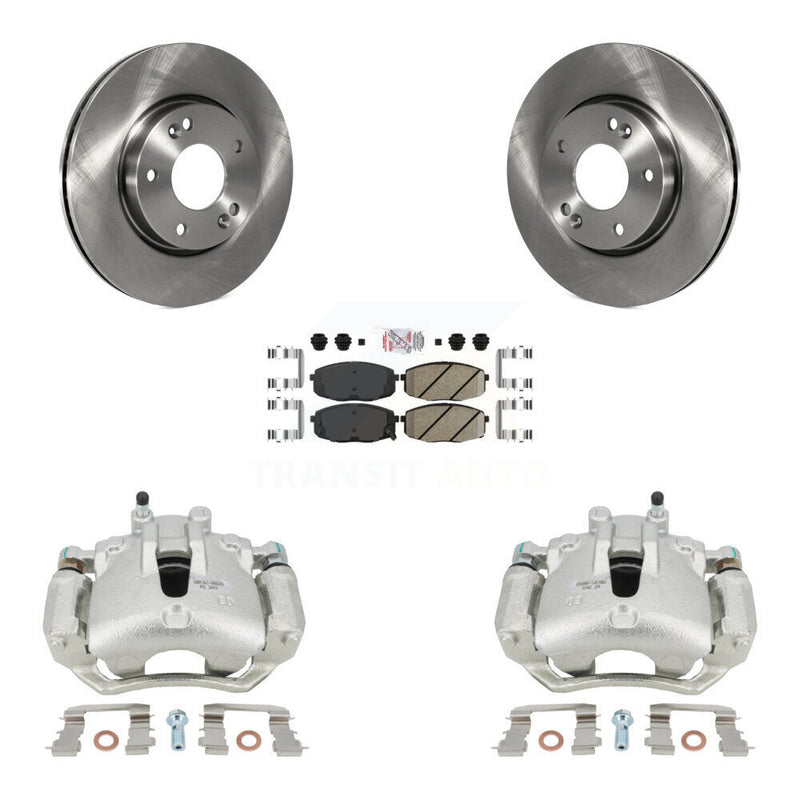Transit Auto KC8-100380N Disc Brake Kit for 2009-2012 Hyundai Elantra - Front product image