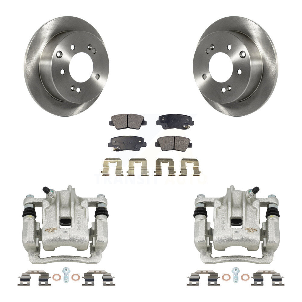 Transit Auto KC8-100380P Disc Brake Kit for 2010-2013 Kia Soul - Rear product image
