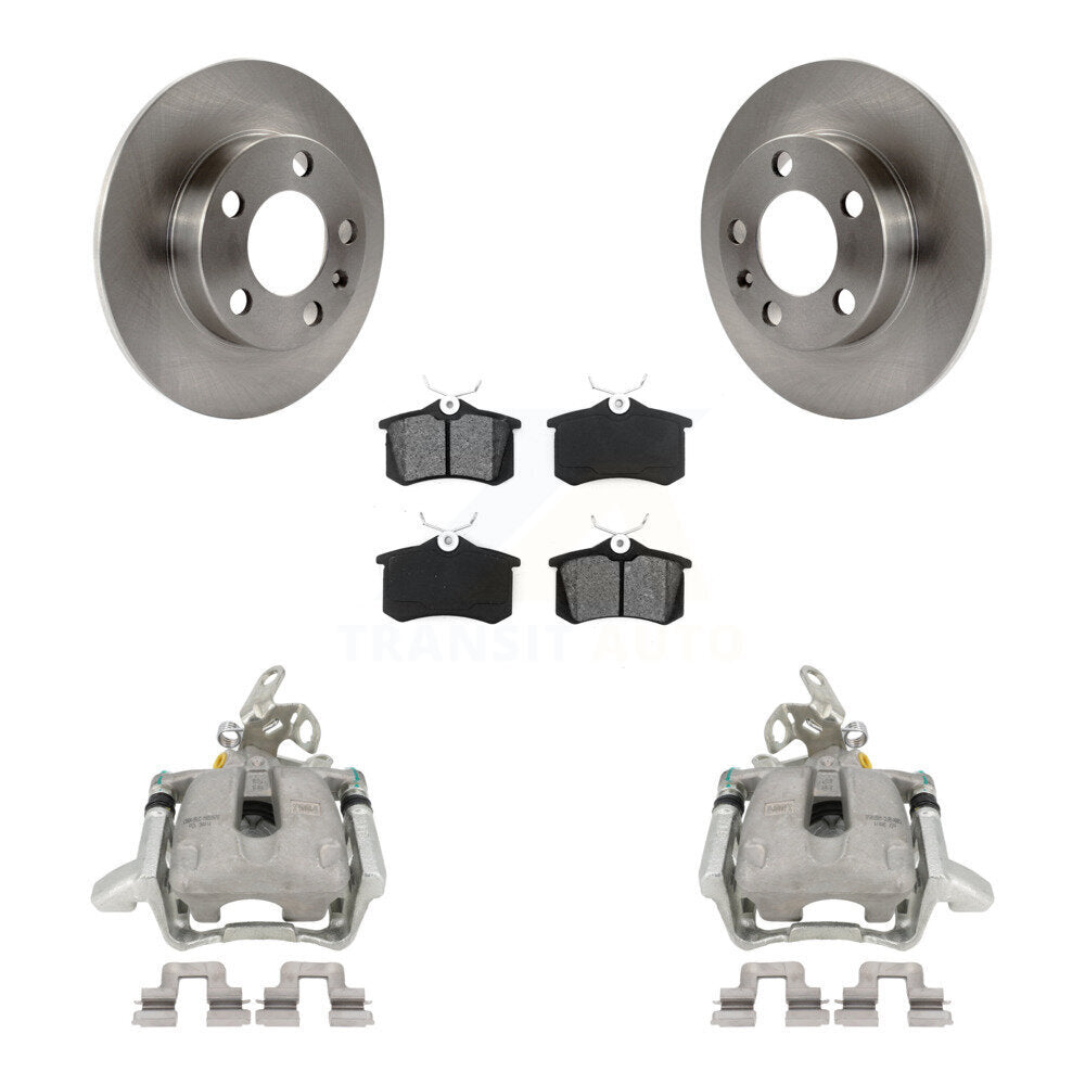 Transit Auto KC8-100380S Disc Brake Kit for 2005-2006 Volkswagen Jetta - Rear product image