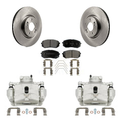 Transit Auto KC8-100380T Disc Brake Kit for 2016-2020 Kia Optima, Hyundai Sonata - Front product image