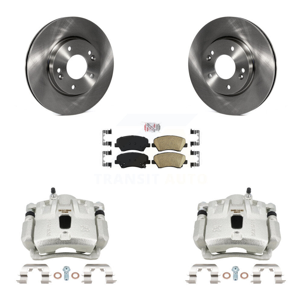 Transit Auto KC8-100381N Disc Brake Kit for 2011-2012 Hyundai Elantra - Front product image