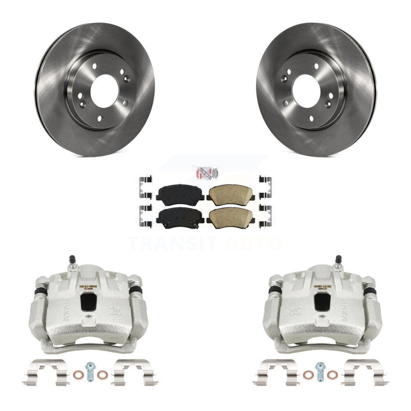 Transit Auto KC8-100381N Disc Brake Kit for 2011-2012 Hyundai Elantra - Front product image