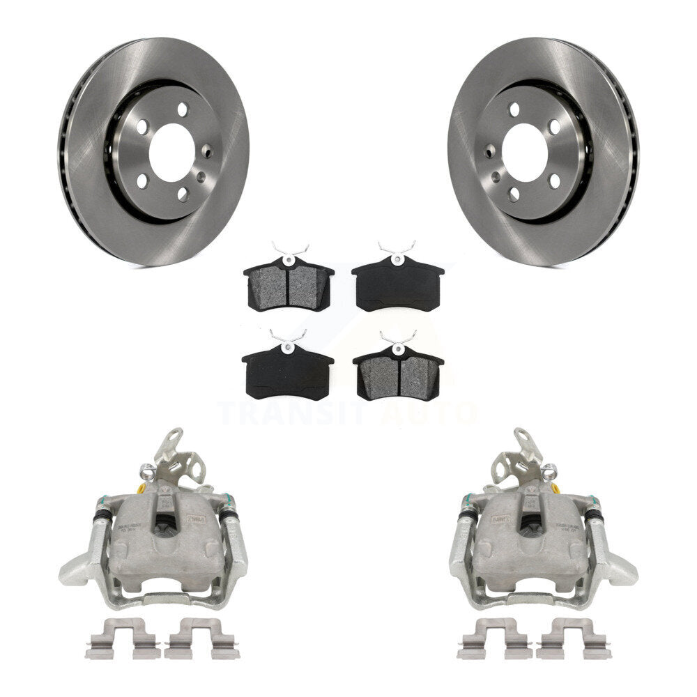 Transit Auto KC8-100381S Disc Brake Kit for 2005 Volkswagen Jetta - Rear product image