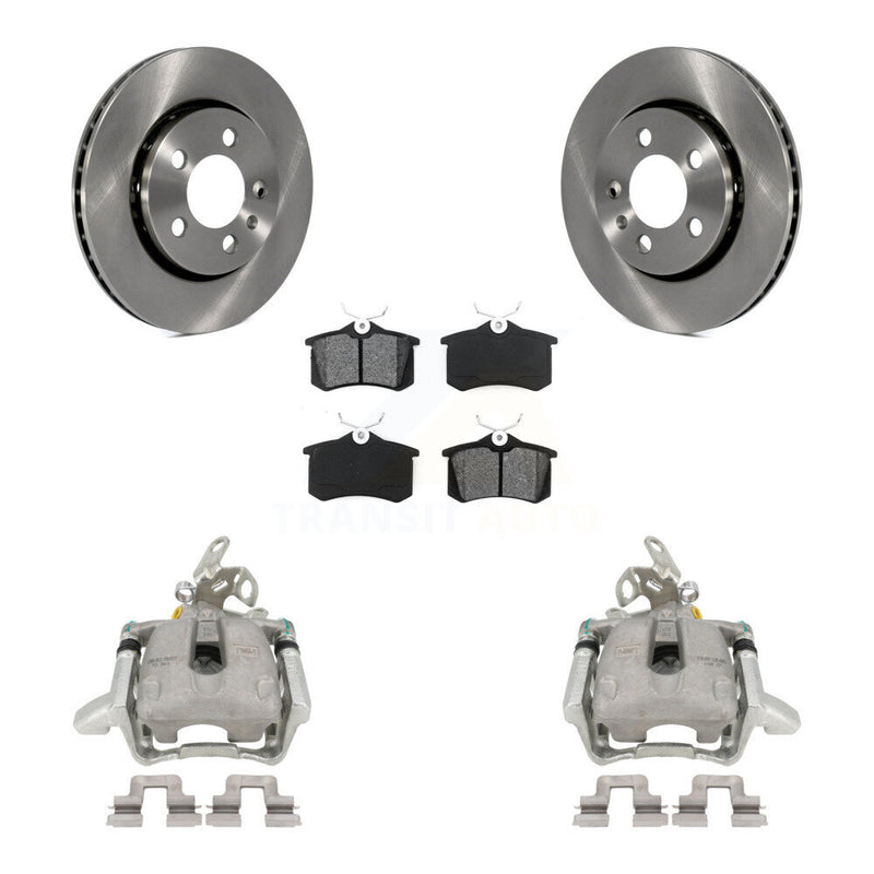 Transit Auto KC8-100381S Disc Brake Kit for 2005 Volkswagen Jetta - Rear product image