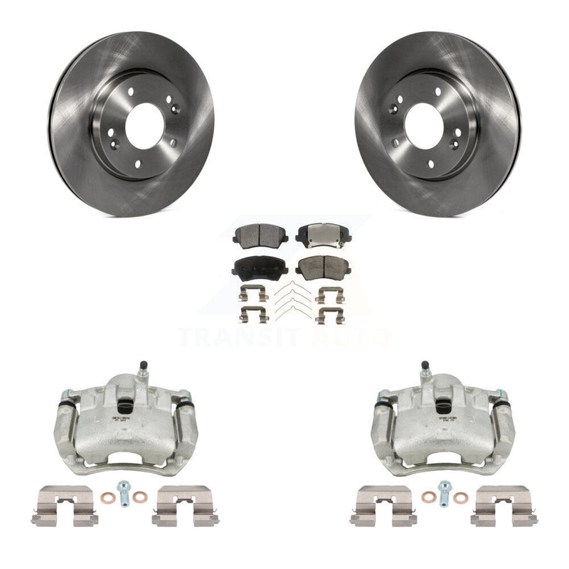 Transit Auto KC8-100381T Disc Brake Kit for 2016-2018 Hyundai Elantra GT, Kia Forte, Kia Forte Koup & more - Front product image