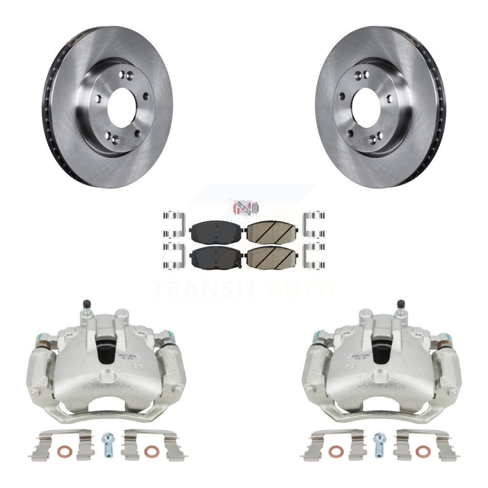Transit Auto KC8-100382N Disc Brake Kit for 2010-2013 Kia Forte5, Kia Forte, Kia Forte Koup - Front product image