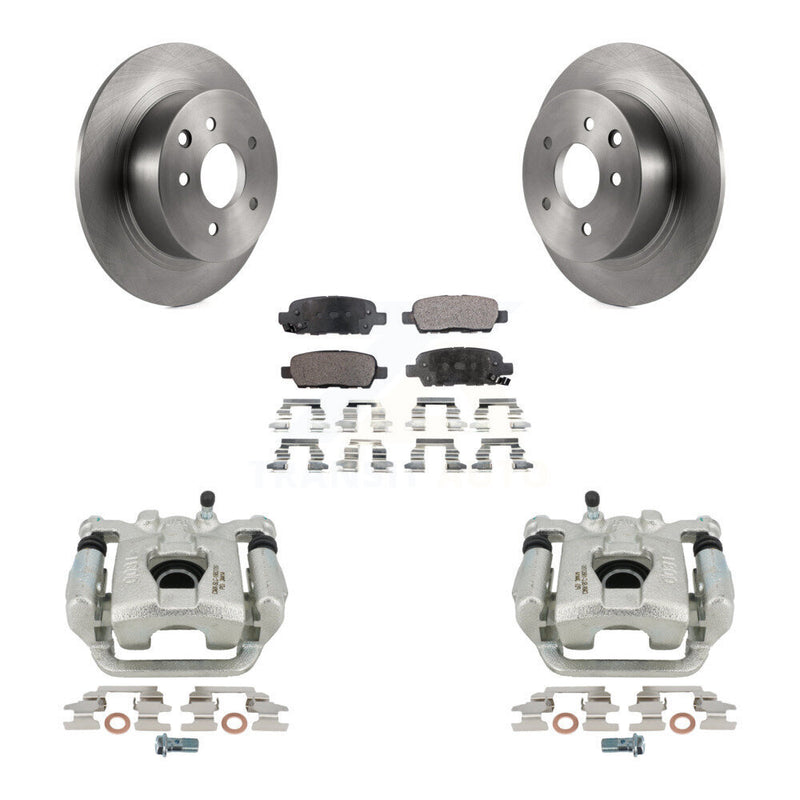Transit Auto KC8-100382P Disc Brake Kit for 2002-2018 Nissan Altima, Nissan Maxima - Rear product image