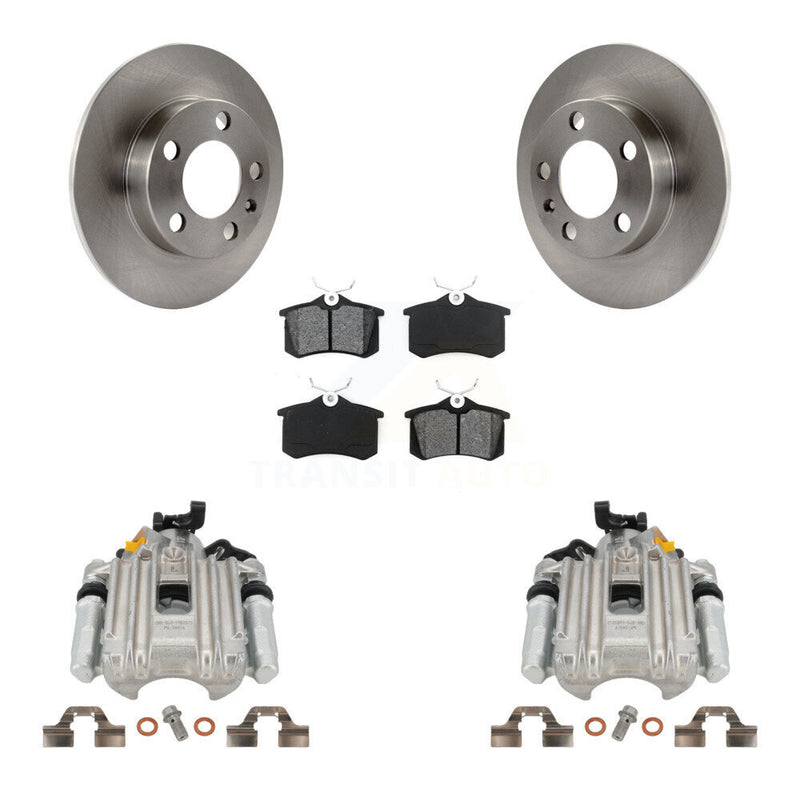 Transit Auto KC8-100382S Disc Brake Kit for 1999-2009 Volkswagen Jetta City, Volkswagen Jetta, Volkswagen Golf - Rear product image