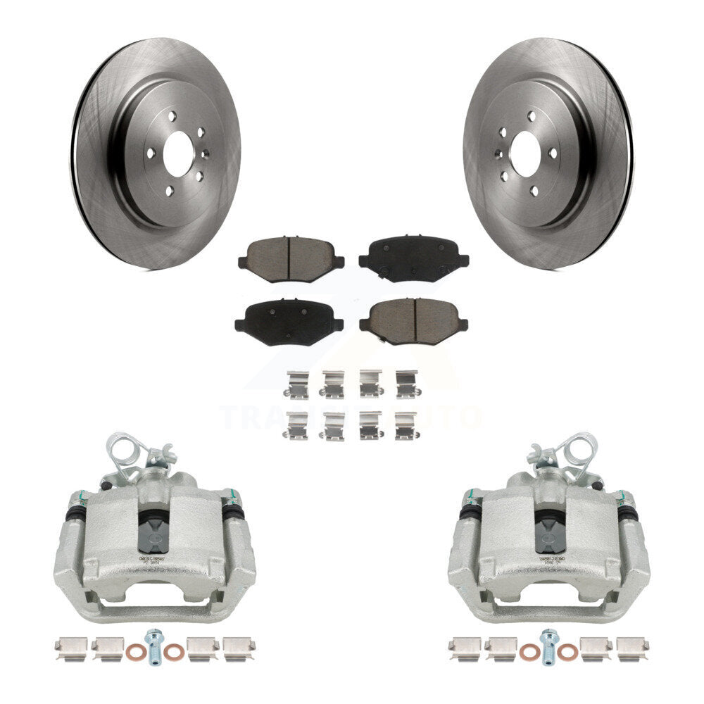 CMX KC8-100383C Disc Brake Kit for 2013-2019 Ford Taurus, Ford Explorer, Ford Special Service Police Sedan & more - Rear product image