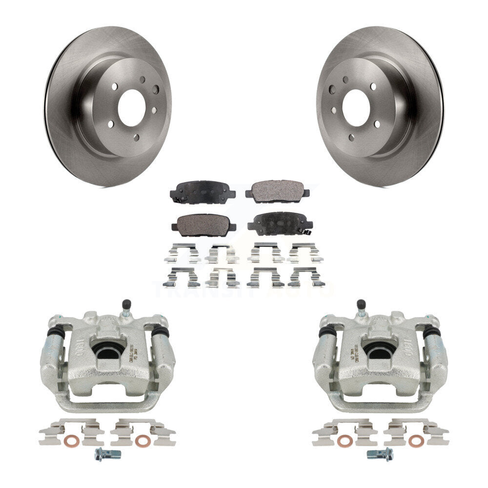 Transit Auto KC8-100383P Disc Brake Kit for 2019-2022 Nissan Maxima - Rear product image