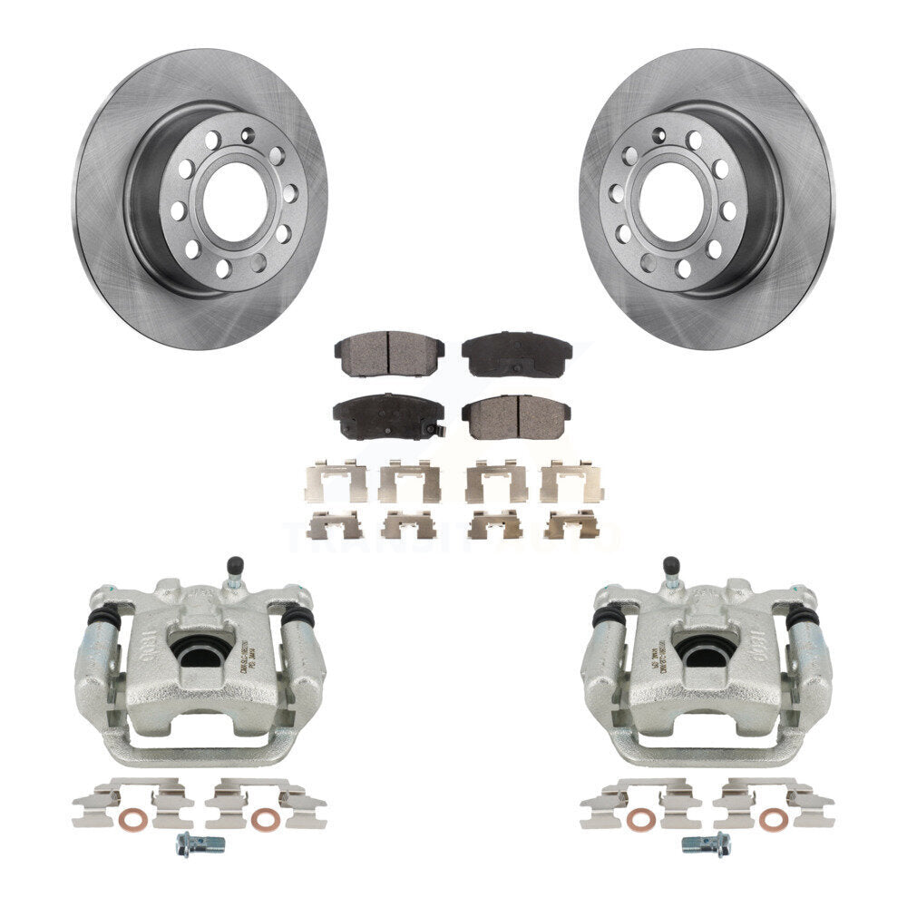 Transit Auto KC8-100384P Disc Brake Kit for 2003 Nissan Maxima - Rear product image