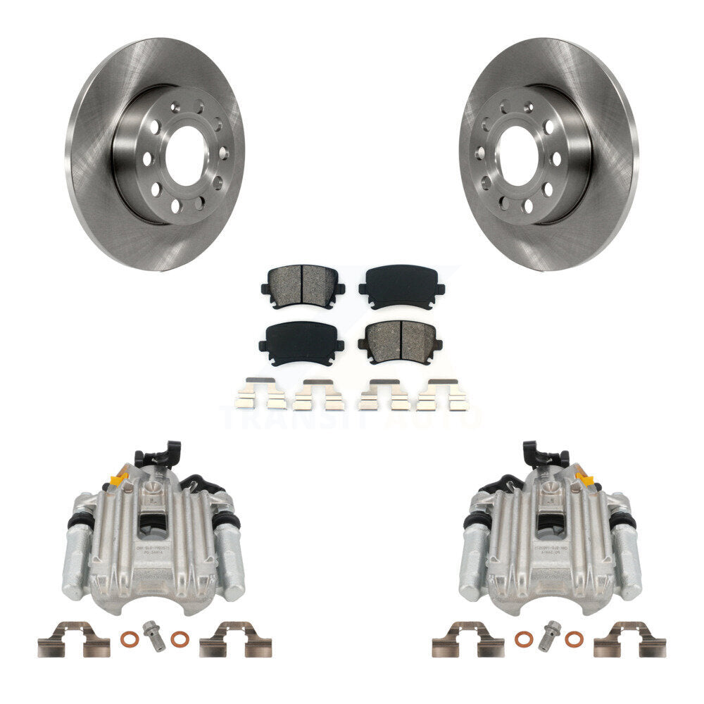 Transit Auto KC8-100384S Disc Brake Kit for 2005 Volkswagen Jetta - Rear product image