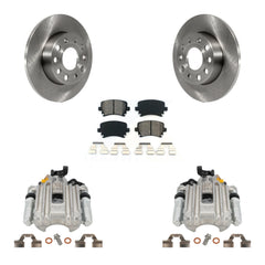 Transit Auto KC8-100384S Disc Brake Kit for 2005 Volkswagen Jetta - Rear product image