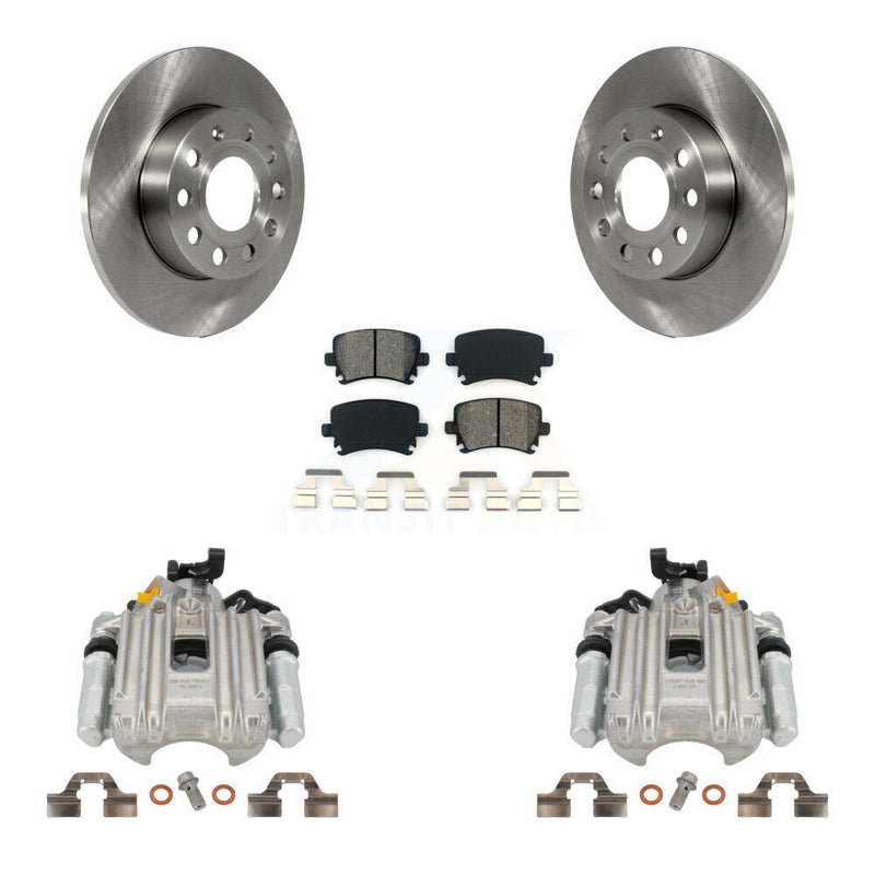 Transit Auto KC8-100384S Disc Brake Kit for 2005 Volkswagen Jetta - Rear product image