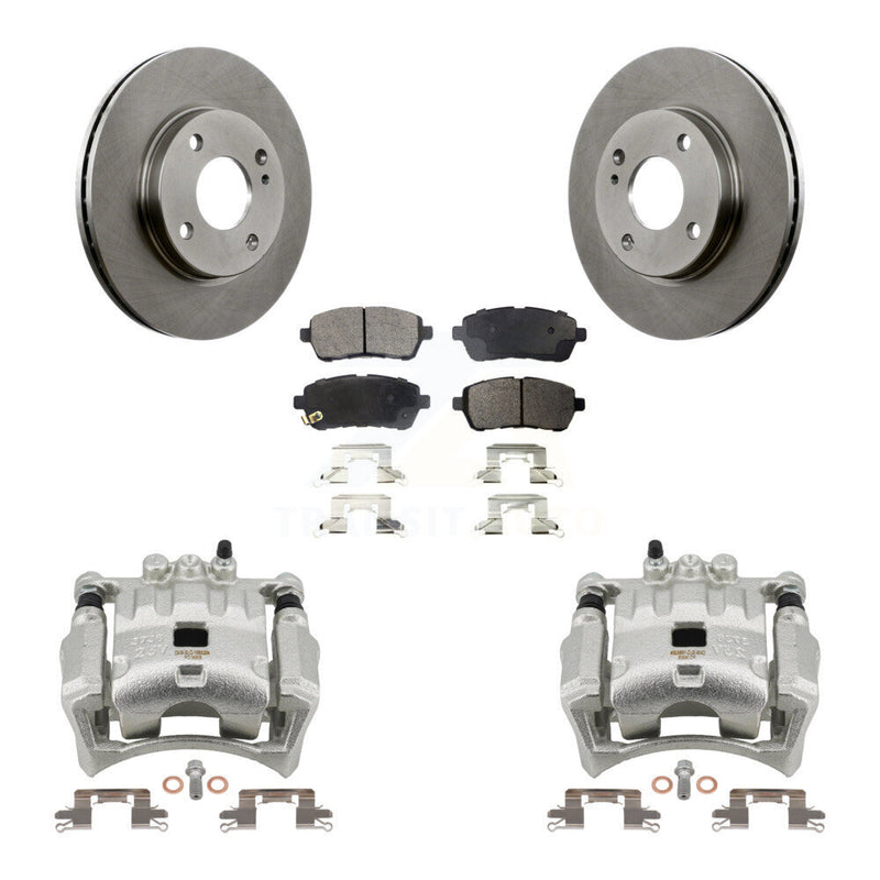 Transit Auto KC8-100384T Disc Brake Kit for 2011-2019 Ford Fiesta - Front product image