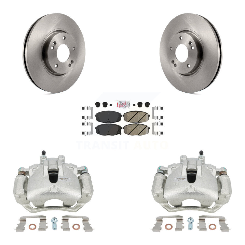 Transit Auto KC8-100385N Disc Brake Kit for 2012-2013 Kia Forte5 - Front product image