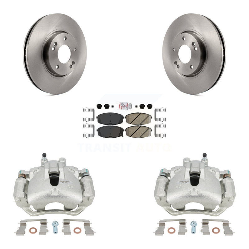 Transit Auto KC8-100385N Disc Brake Kit for 2012-2013 Kia Forte5 - Front product image