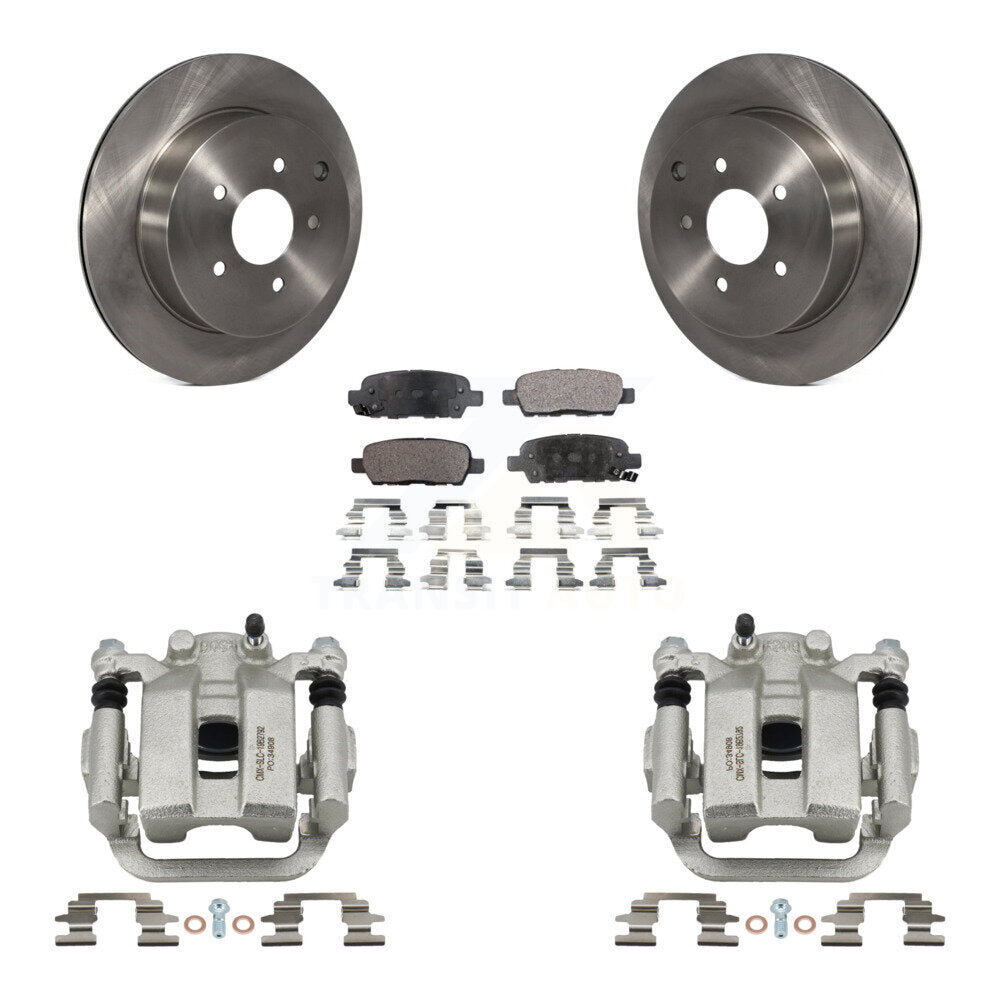 Transit Auto KC8-100385P Disc Brake Kit for 2003-2009 Nissan Quest, Nissan Murano - Rear product image