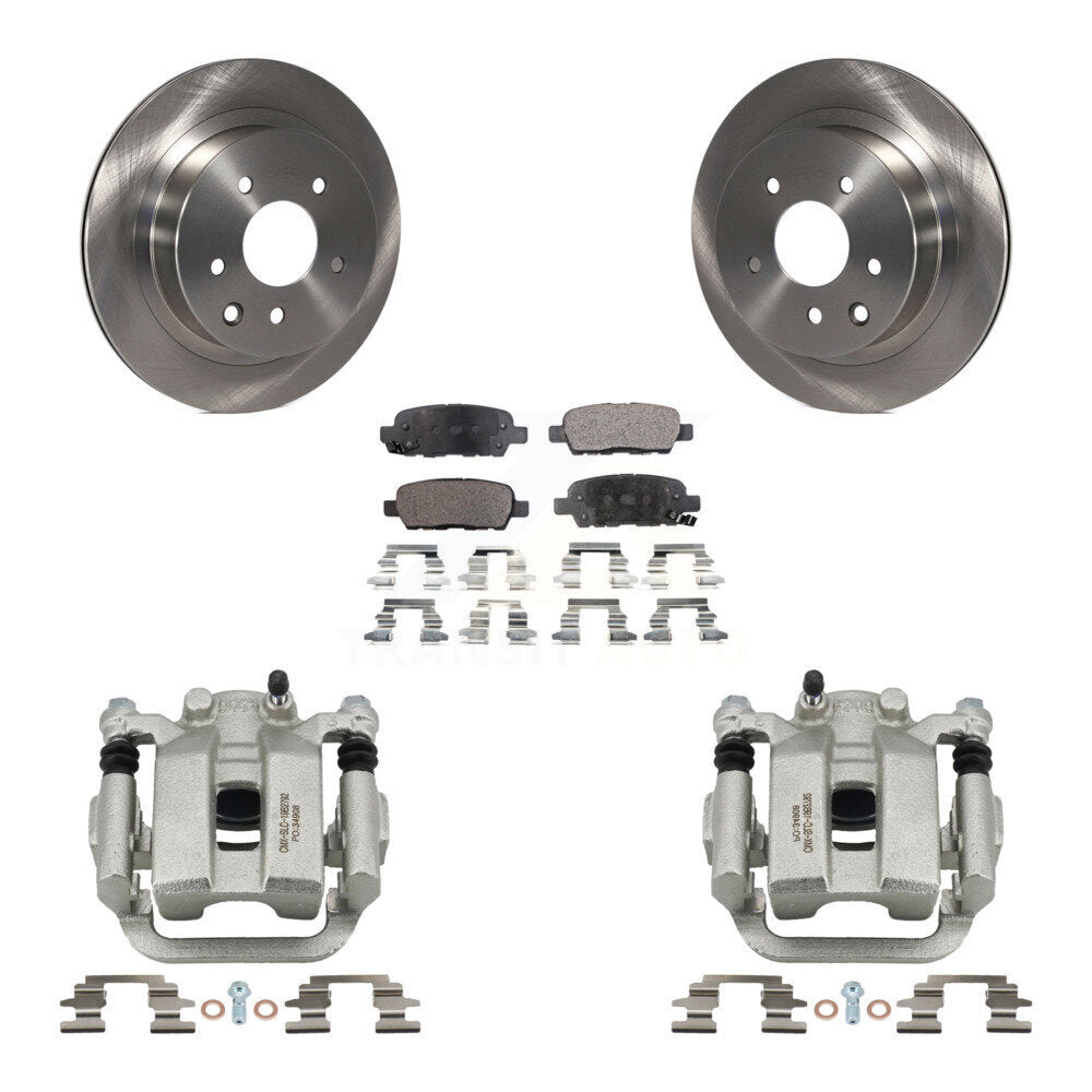 Transit Auto KC8-100386P Disc Brake Kit for 2003-2005 INFINITI G35 - Rear product image