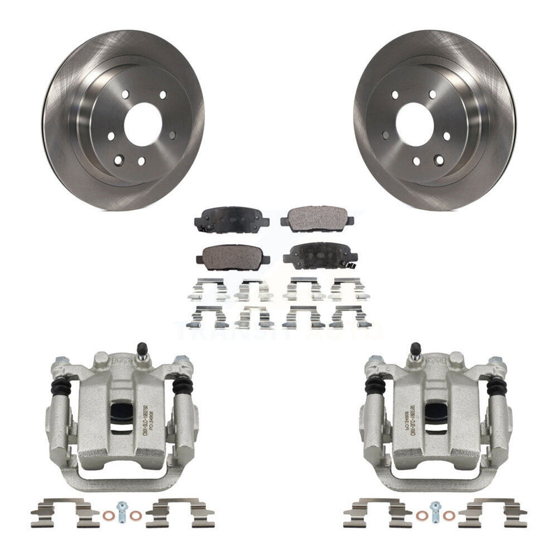 Transit Auto KC8-100386P Disc Brake Kit for 2003-2005 INFINITI G35 - Rear product image