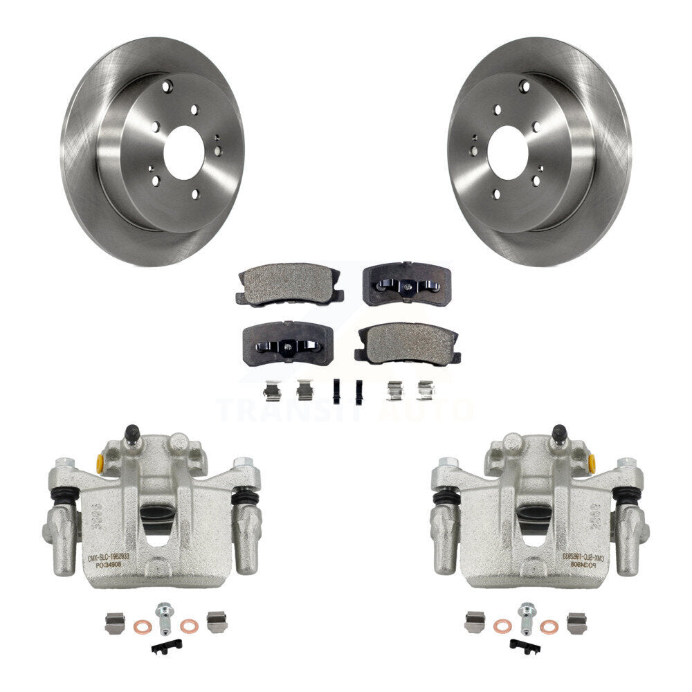 Transit Auto KC8-100388P Disc Brake Kit for 2004-2011 Mitsubishi Endeavor - Rear product image