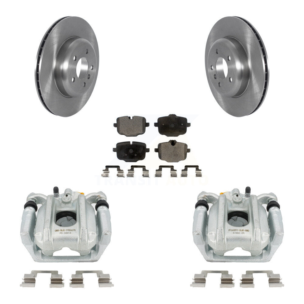 Transit Auto KC8-100390P Disc Brake Kit for 2011-2013 BMW 535i - Rear product image