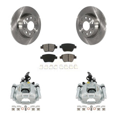 Transit Auto KC8-100390S Disc Brake Kit for 2010-2016 Volkswagen GTI, Volkswagen Beetle, Volkswagen Golf & more - Rear product image