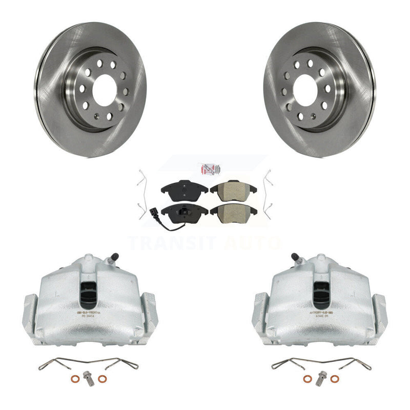 Transit Auto KC8-100392N Disc Brake Kit for 2011-2013 Volkswagen GTI, Audi A3 Quattro - Front product image