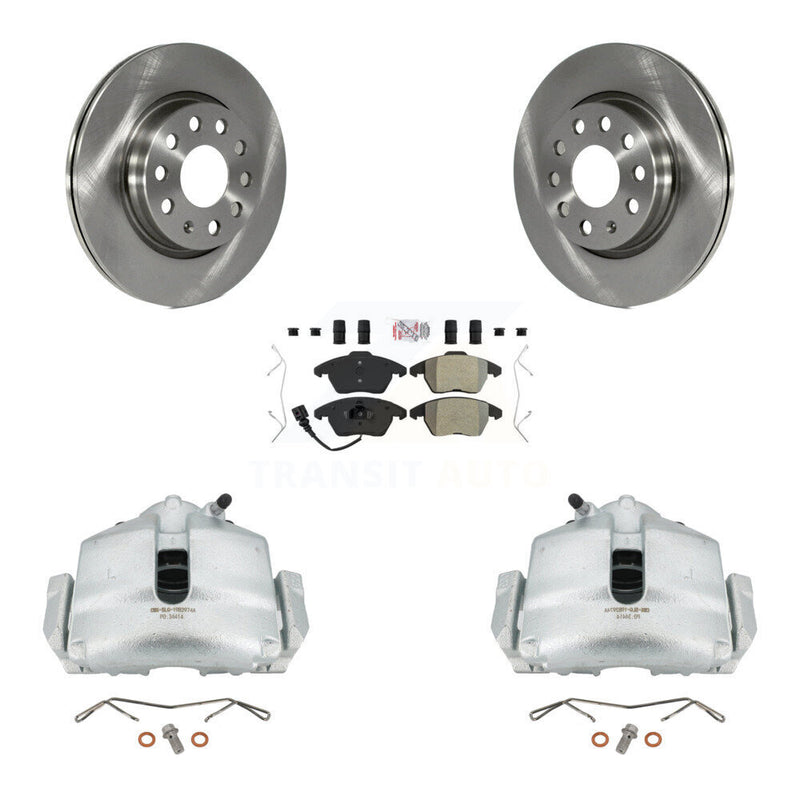 Transit Auto KC8-100393N Disc Brake Kit for 2011-2013 Volkswagen GTI, Audi A3 Quattro - Front product image
