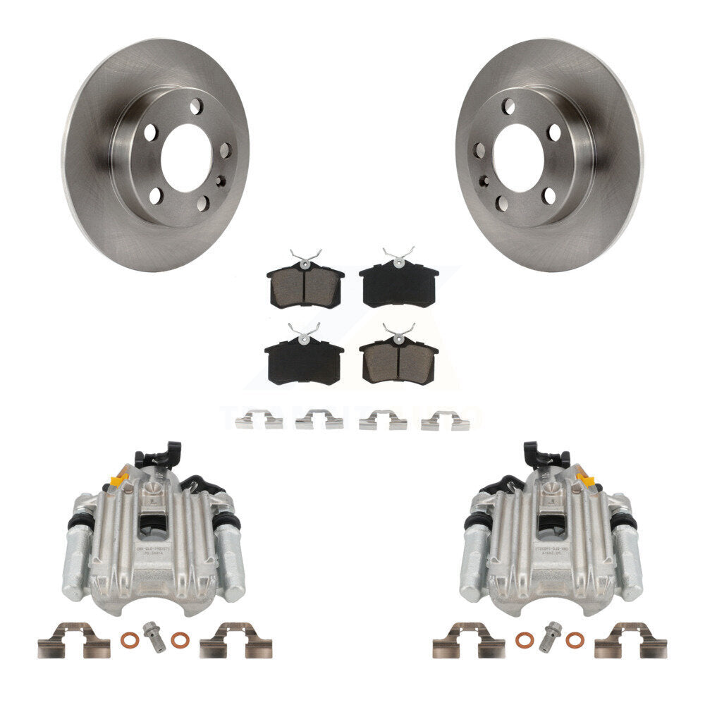 CMX KC8-100394C Disc Brake Kit for 1999-2009 Volkswagen Jetta City, Volkswagen Jetta, Volkswagen Golf - Rear product image
