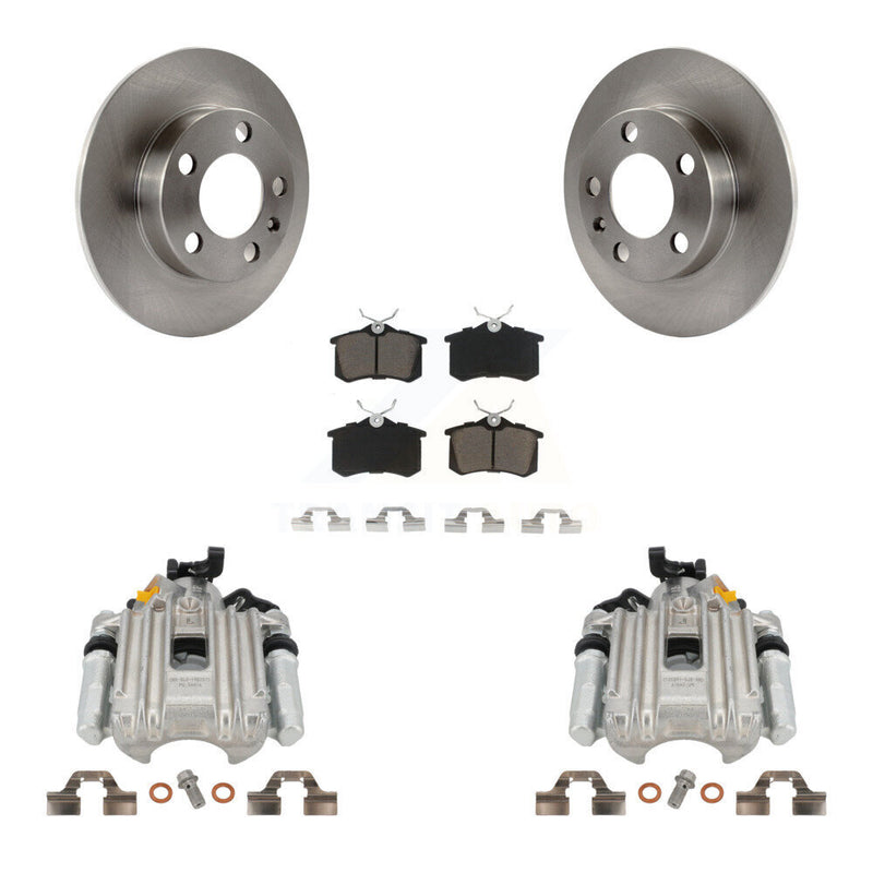 CMX KC8-100394C Disc Brake Kit for 1999-2009 Volkswagen Jetta City, Volkswagen Jetta, Volkswagen Golf - Rear product image