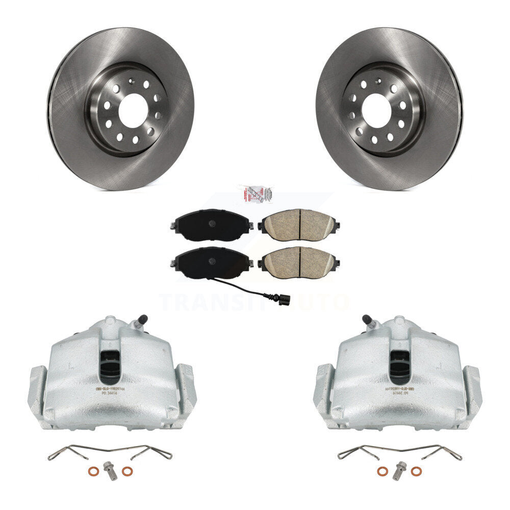 Transit Auto KC8-100394N Disc Brake Kit for 2017 Volkswagen CC - Front product image