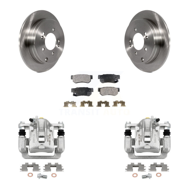 Transit Auto KC8-100394P Disc Brake Kit for 2006-2009 Hyundai Azera - Rear product image