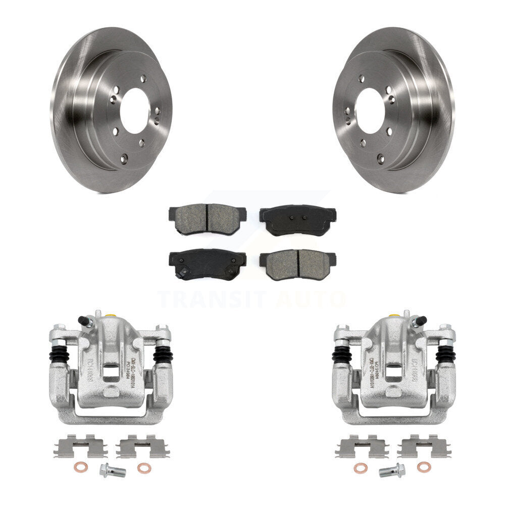 Transit Auto KC8-100394S Disc Brake Kit for 2006-2009 Hyundai Azera - Rear product image