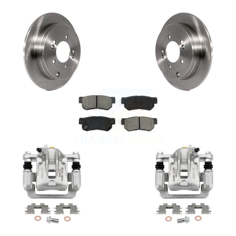 Transit Auto KC8-100394S Disc Brake Kit for 2006-2009 Hyundai Azera - Rear product image