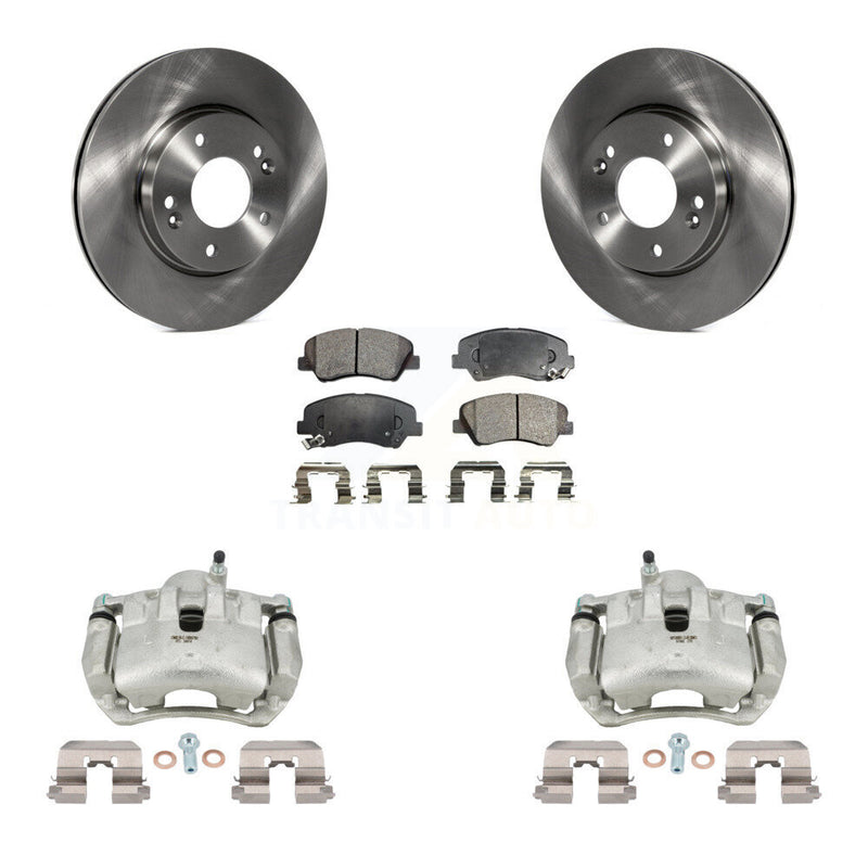 Transit Auto KC8-100396T Disc Brake Kit for 2013-2016 Hyundai Elantra GT, Kia Forte, Kia Forte5 & more - Front product image