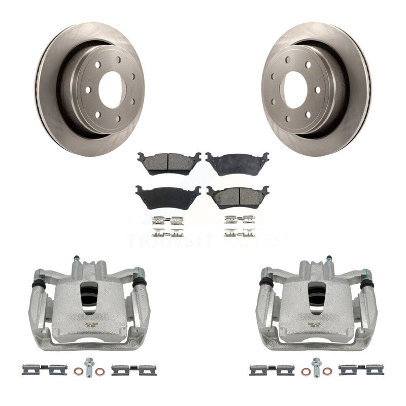 Transit Auto KC8-100398P Disc Brake Kit for 2012-2014 Ford F-150 - Rear product image