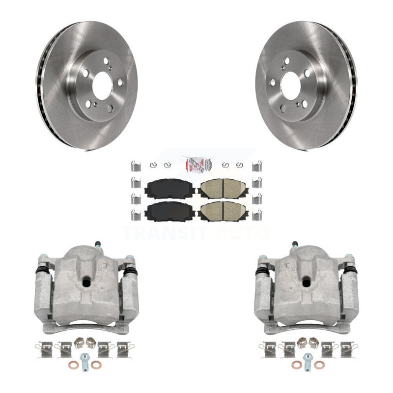 Transit Auto KC8-100399N Disc Brake Kit for 2010-2017 Toyota Prius Plug-In, Lexus CT200h, Toyota Prius - Front product image