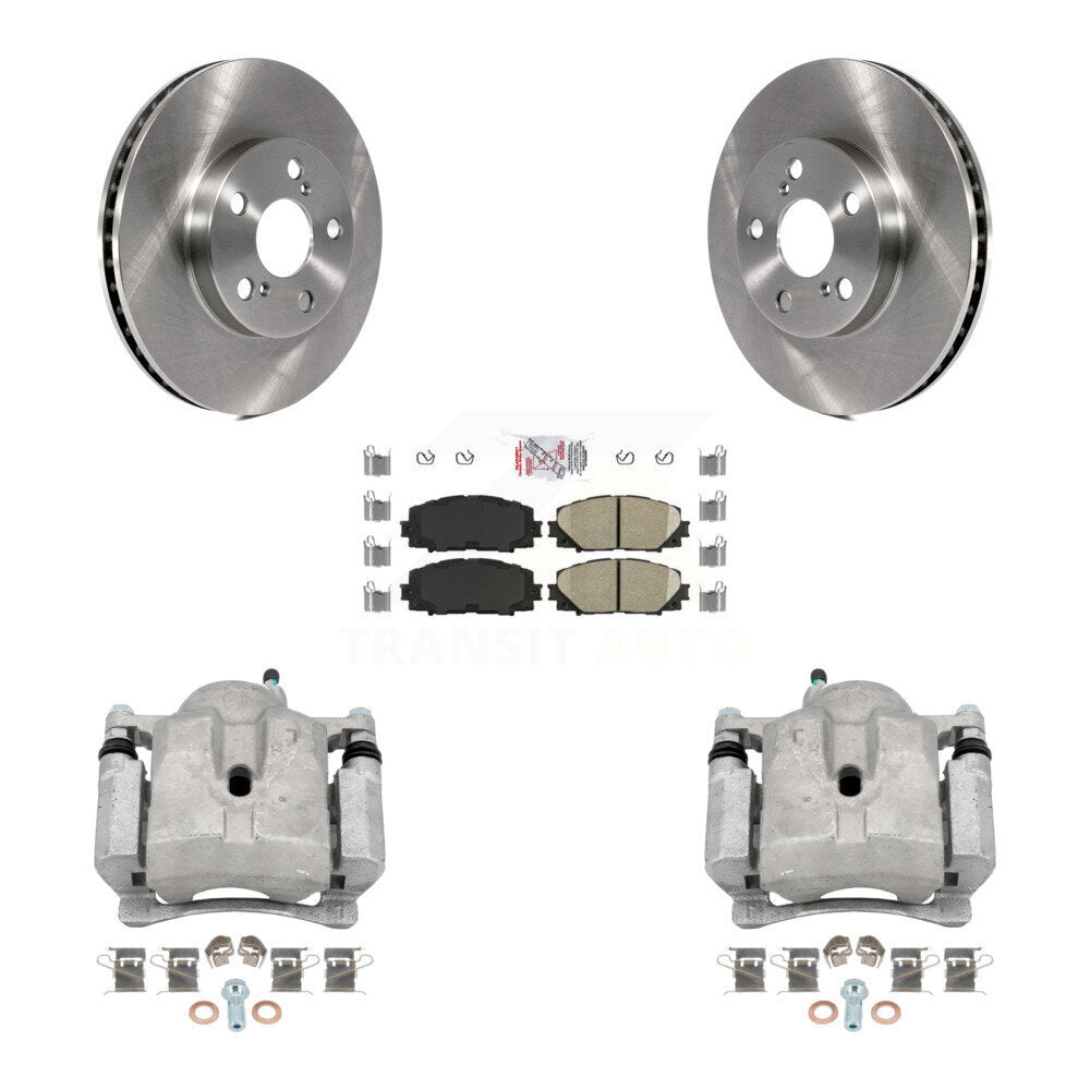 Transit Auto KC8-100400N Disc Brake Kit for 2010-2017 Toyota Prius Plug-In, Lexus CT200h, Toyota Prius - Front product image