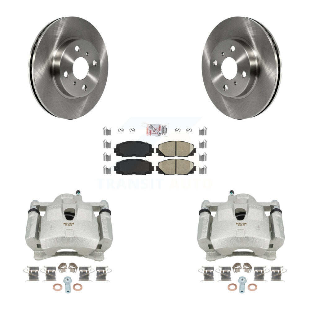 Transit Auto KC8-100401N Disc Brake Kit for 2006-2018 Toyota Yaris - Front product image