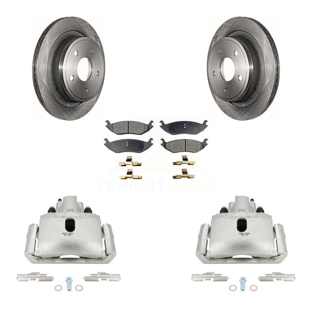 Transit Auto KC8-100401P Disc Brake Kit for 2004-2022 Ram 1500 Classic, Ram 1500, Dodge Ram 1500 & more - Rear product image
