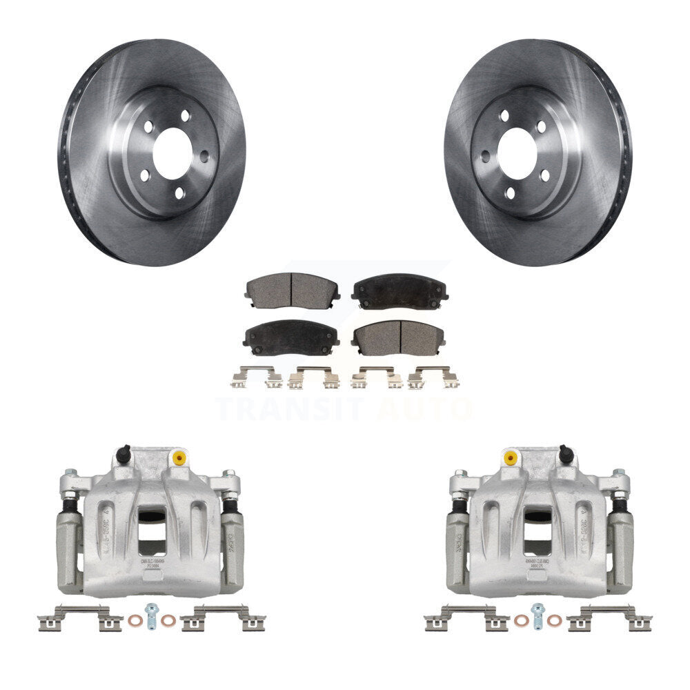 Transit Auto KC8-100401T Disc Brake Kit for 2005-2011 Chrysler 300, Dodge Challenger, Dodge Charger & more - Front product image