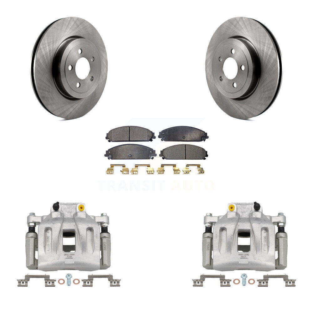 Transit Auto KC8-100402T Disc Brake Kit for 2005-2011 Dodge Charger, Chrysler 300, Dodge Magnum - Front product image