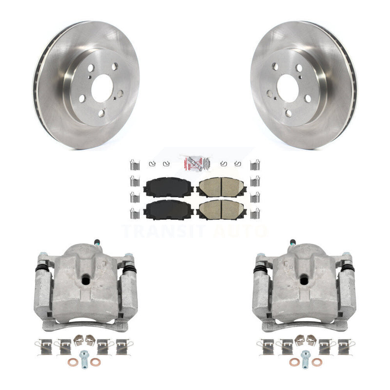Transit Auto KC8-100403N Disc Brake Kit for 2016-2022 Toyota Corolla, Toyota Prius Prime, Toyota Prius - Front product image