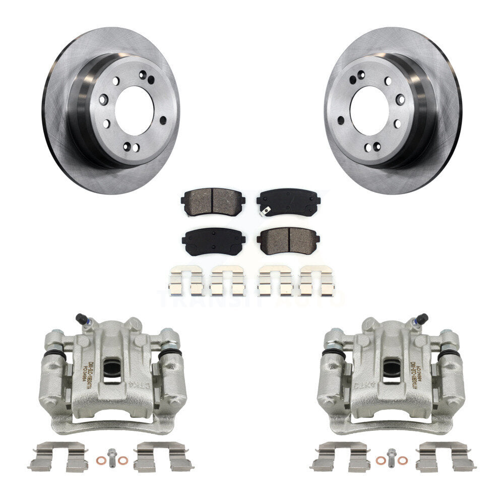 Transit Auto KC8-100404S Disc Brake Kit for 2009-2012 Hyundai Elantra - Rear product image