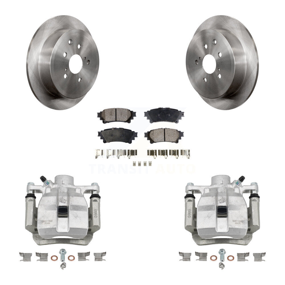 Transit Auto KC8-100406P Disc Brake Kit for 2010-2012 Lexus RX450h, Toyota Sienna, Lexus RX350 - Rear product image