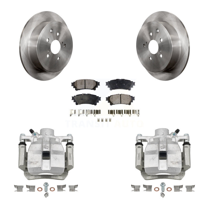 Transit Auto KC8-100406P Disc Brake Kit for 2010-2012 Lexus RX450h, Toyota Sienna, Lexus RX350 - Rear product image