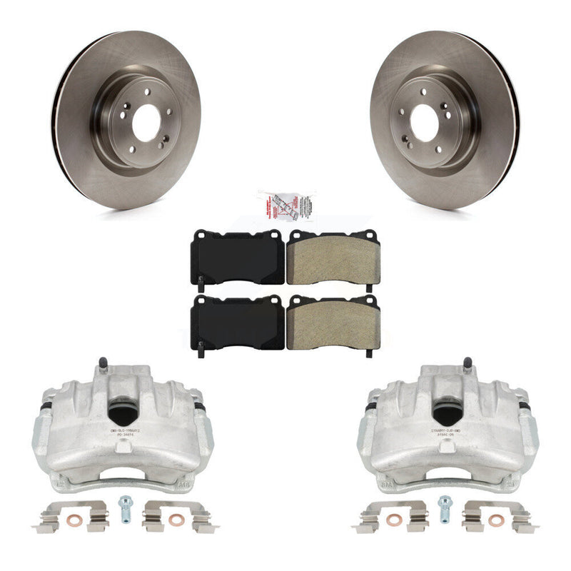 Transit Auto KC8-100407N Disc Brake Kit for 2014-2016 Hyundai Genesis Coupe - Front product image