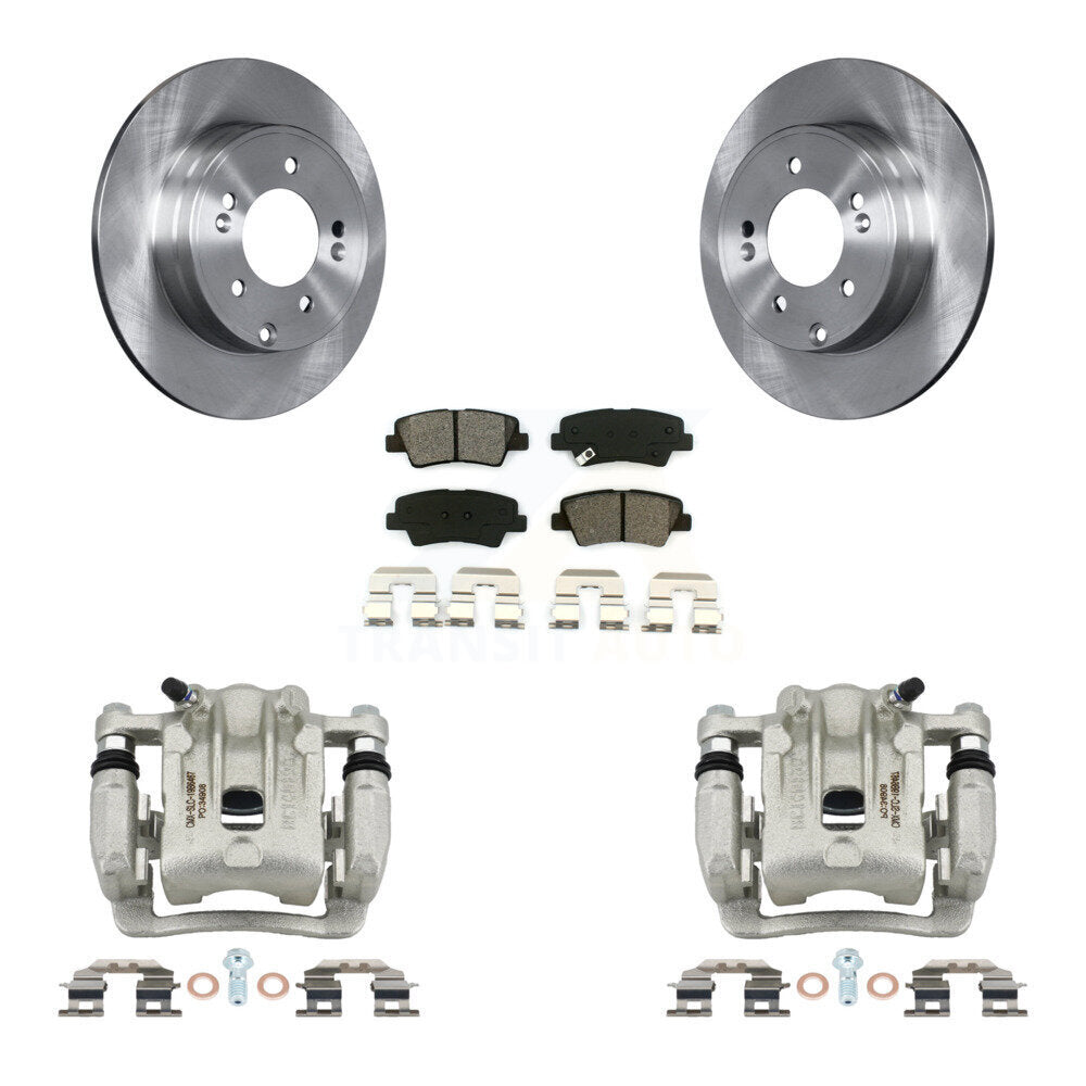 Transit Auto KC8-100408S Disc Brake Kit for 2011-2017 Hyundai Azera, Kia Optima - Rear product image